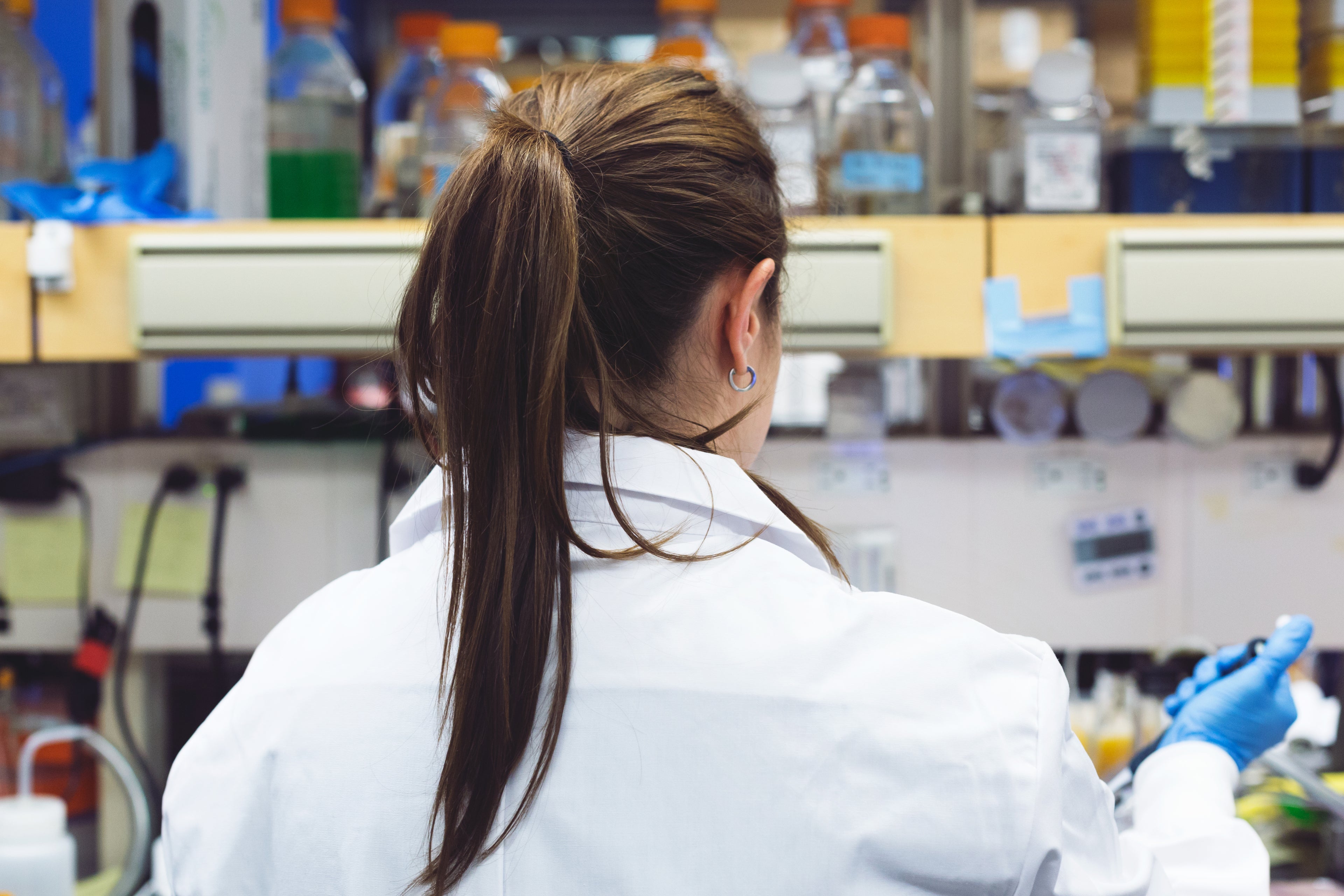 woman working at marulalab lab
