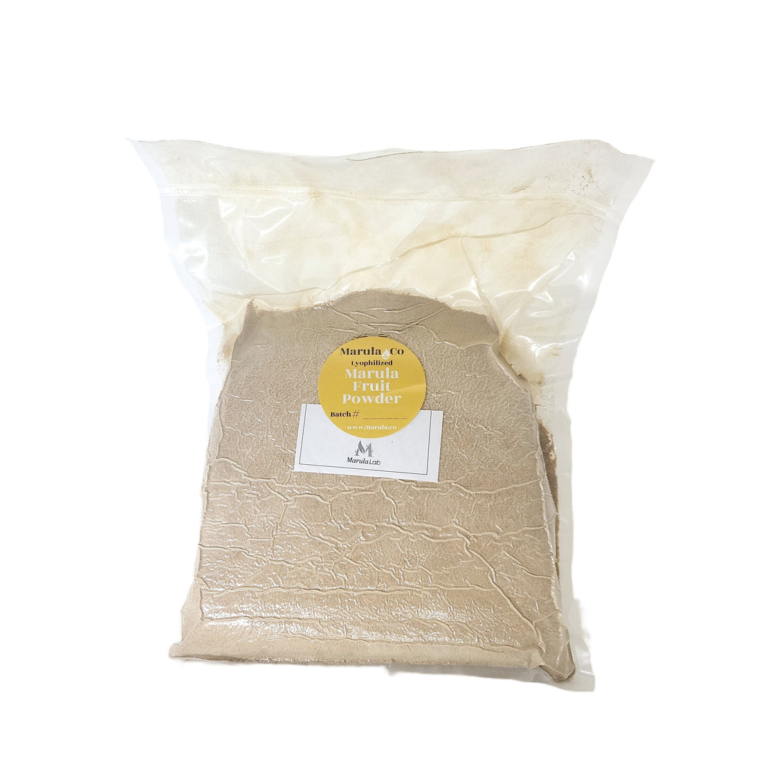 Polvo nutricional de fruta de marula liofilizada